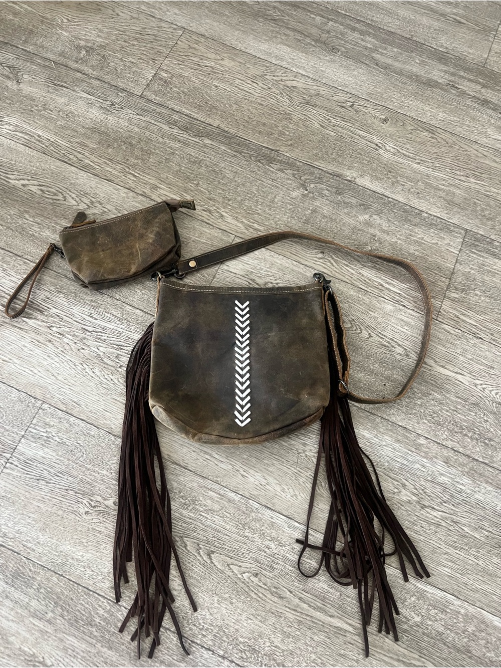 Myra bag bundle, crossbody and wristlet